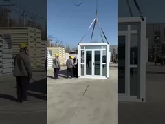 ইস্পাত কাঠামো 20FT প্রাক-তৈরি ঘর সহজ এবং দ্রুত ইনস্টলেশন সম্ভব