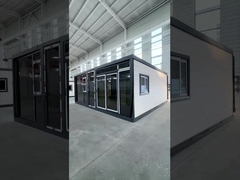 প্রিফ্যাব্রিকেটেড 40FT এক্সপ্যান্ডেবল কনটেইনার হোম উত্পাদিত স্ক্র্যাচ প্রতিরোধী