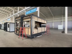 স্মার্ট টাটকা বাতাসের বায়ুচলাচল অ্যাপল ক্যাপসুল হাউস পড টেম্পারেড গ্লাস উইন্ডোজ