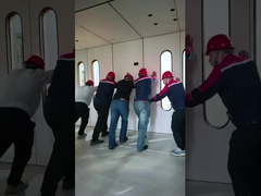 ভাঁজযোগ্য ক্যাপসুল স্পেস পড হোমস অ্যাপল হাউস এসপিসি মেঝে