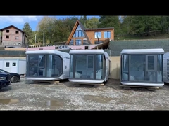 পরিবেশ বান্ধব ক্যাপসুল কনটেইনার হাউস প্রিফ্যাব আউটডোর অফিস পড