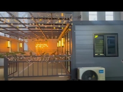 মাল্টিফাংশনাল ক্ষুদ্র ভাঁজ আউট হোম কনটেইনার অ্যান্টি ভূমিকম্প 20 ফুট