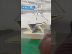 ইকো-বন্ধুত্বপূর্ণ প্রিফ্যাব ছোট ভাঁজ ঘর ক্যারভান কনটেইনার আবহাওয়া প্রতিরোধী