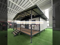 20 ফুট ডাবল উইং এক্সপ্যান্ডেবল প্রিফাব হোম