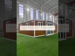 কাস্টমাইজযোগ্য প্রিফ্যাব ভাঁজ ঘর ইস্পাত 20ft/40ft কনটেইনার