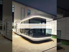 পোর্টেবল স্পেস ক্যাপসুল হাউস ৩460 মিমি ভাঁজযোগ্য পরিবেশ-বান্ধব ডিজাইন