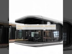 500 কেজি সোলার প্যানেল এবং এলইডি আলো সহ স্পেস ক্যাপসুল হাউস