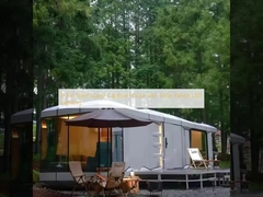 সৌর প্যানেল এবং এলইডি আলো সহ ৮ টন স্টিলের স্পেস ক্যাপসুল ঘর