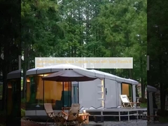 সৌর প্যানেল সহ গ্যালভানাইজড স্টিল স্পেস ক্যাপসুল হাউস ৮ টন