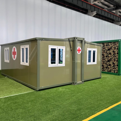 কেনা ইস্পাত কাঠামোর সাথে কাস্টমাইজযোগ্য আধুনিক প্রিফ্যাব ভাঁজযোগ্য ঘর online manufacture