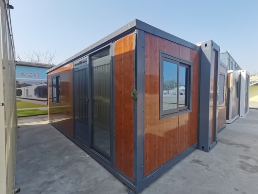 কেনা Customizable Expandable Prefab Homes with 18.5 Square Meter Size and 2 KN/m2 Loading Capacity in Steel Construction online manufacture