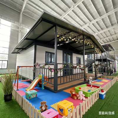 কেনা 12KW Power Consumption Foldable 20ft Container Fireproof Trait and Switch Standard Customization অনলাইনে উৎপাদন