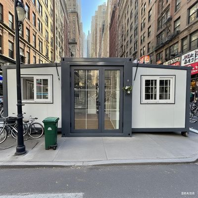 কেনা Spacious Foldable 20ft Container with 37 Square Meters Floor Area and 50-75 Mm EPS Sanwich Panel অনলাইনে উৎপাদন