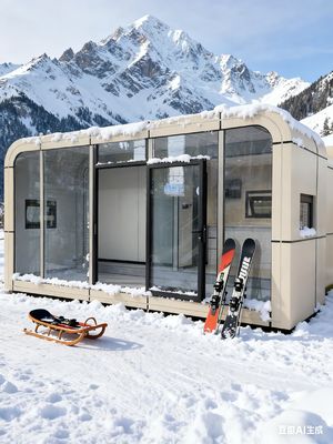 কেনা আধুনিক এবংMinimalist আপেল ক্যাপসুল হাউস বায়ু নিরোধক হ্যাঁ মানুষের সংখ্যা ২ জন অনলাইনে উৎপাদন