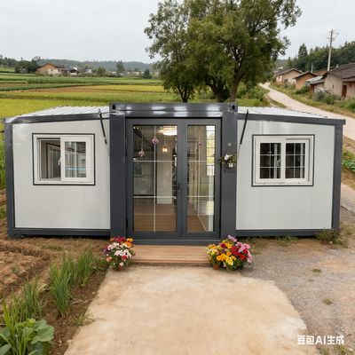 কেনা 50-75 মিমি ইপিএস স্যান্ডউইচ প্যানেল ফোল্ডেবল 20 ফুট কন্টেইনার 1,172 ঘন ফুট ক্ষমতা এবং ভাঁজ মাত্রা L5900*W2200*2480mm অনলাইনে উৎপাদন