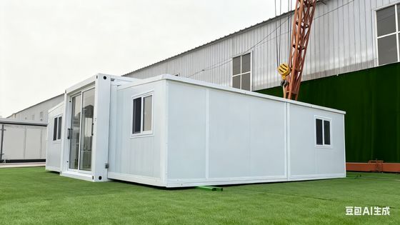 কেনা Foldable 20ft Container with L5900*W2200*H2480mm Folding Size, 0.60KN/M² Wind Resistance and 2.0mm Top Beam Bending Parts অনলাইনে উৎপাদন