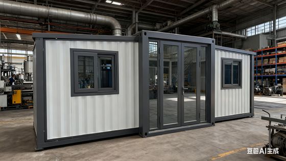 কেনা Customizable Luxury Foldable 20ft Container with 2.0mm Top Beam and 0.60KN/M² Wind Resistance অনলাইনে উৎপাদন