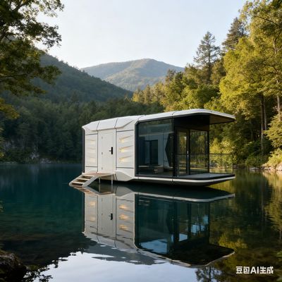 কেনা Modern Space Pod with 9mm European Pine Board 3400mm Height Accommodating 2 People অনলাইনে উৎপাদন