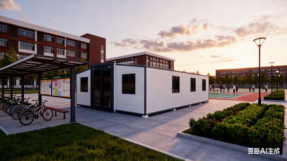 কেনা 40ft Expandable Container Home with Wind Resistance 4.18KN/M² Foldable Size 11800*2200*2480mm and Dry And Wet Separation Bathroom অনলাইনে উৎপাদন