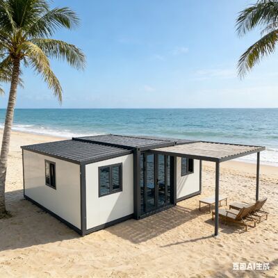 কেনা ৩৭ বর্গ মিটার মেঝে এলাকা সহ ফোল্ডেবল ২০ ফুট কন্টেইনার আন্তর্জাতিক নিরাপত্তা মান পূরণ করে এবং মডুলার হাউজিংয়ের জন্য ২০+ বছরের জীবনকাল অনলাইনে উৎপাদন