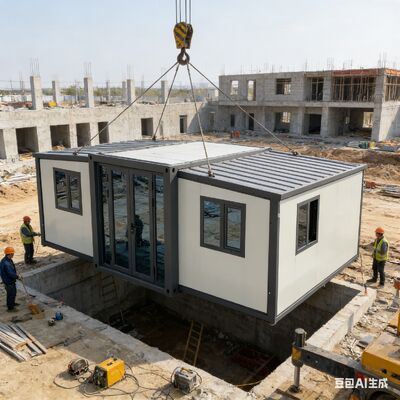 কেনা সম্পূর্ণ গ্যালভানাইজড প্রধান ফ্রেম এবং 37 বর্গ মিটার মেঝে এলাকা সহ অপশনাল বেডরুমের দরজা সহ কাস্টমাইজযোগ্য ভাঁজযোগ্য 20 ফুট কন্টেইনার অনলাইনে উৎপাদন