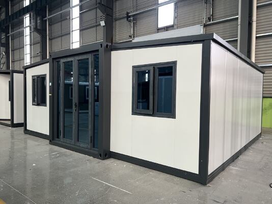 কেনা Fully Galvanized Foldable 20ft Container with 37 Square Meters Floor Area and Over 20 Years Life Span অনলাইনে উৎপাদন