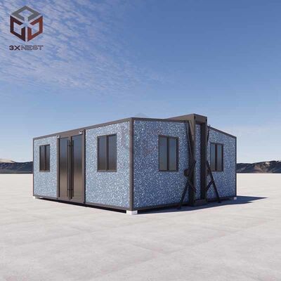 কেনা Wet-Dry Separation Bathroom Prefab Folding House with Earthquake Resistance Grade 8 and Folded Size L5900 W700 H2480mm অনলাইনে উৎপাদন