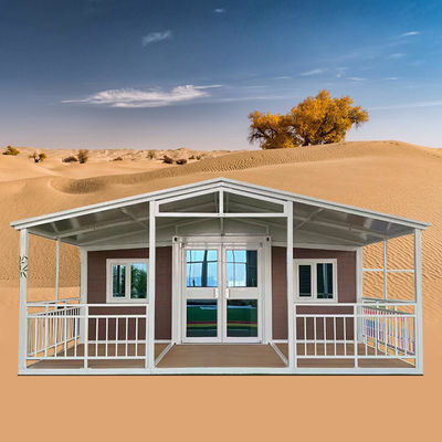 পরিবেশ বান্ধব 40 ফুট মডুলার লিভিং স্পেসগুলি 18 মিমি মেঝে বেধ এবং বাঁশের প্লাইউডের তৈরি মাটির মূল ফ্রেম সহ