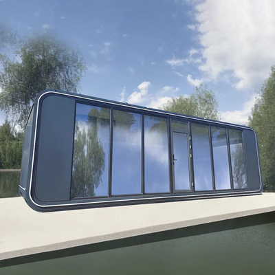 স্লাইডিং ফোল্ডেবল আপেল ক্যাপসুল হাউস ২০㎡ স্মার্ট লক সহ