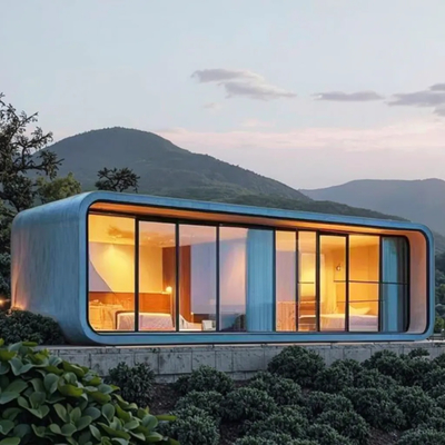 স্লাইডিং ফোল্ডেবল আপেল কেবিন ৬মি x ৩.৩মি x ৩মি অ্যালুমিনিয়াম অ্যালয়