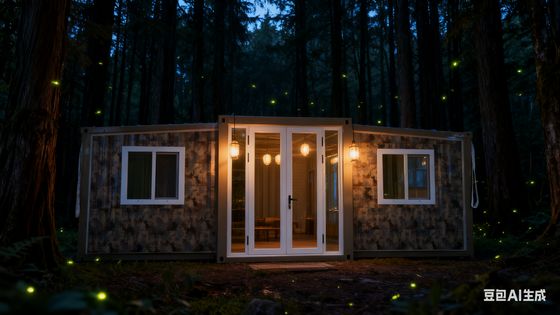 ভাঁজযোগ্য কন্টেইনার ঘর ডাবল উইং 20 ফুট, ছাদ সহ, সাইড টপ টি50 ইপিএস বোর্ড