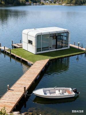 অ্যাপল ক্যাপসুল হাউসে স্মার্ট হোম বৈশিষ্ট্য, মোট ওজন ৫.৪ টন, ২ জন মানুষের থাকার ব্যবস্থা