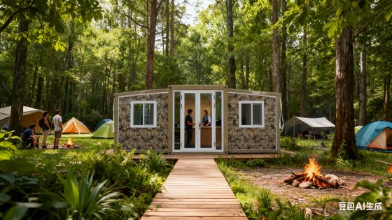 ভাঁজযোগ্য ২০ ফুট কন্টেইনার L5900*W2200*2480mm ভাঁজ করা মাত্রা PVC/PPR প্লম্বিং সিস্টেম স্ট্যান্ডার্ড বৈদ্যুতিক বিতরণ