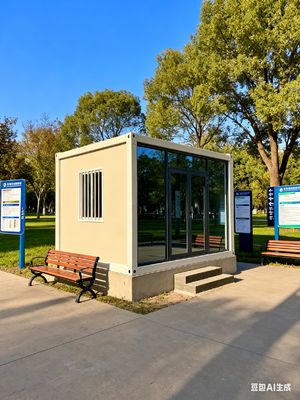 ইস্পাত দরজা লক সঙ্গে ফ্ল্যাট প্যাক ভাঁজ ঘর গ্রাউন্ড লাইভ লোড 2.0KN/m2 ভিতরে মাত্রা 5630*2230*2515mm বায়ু প্রতিরোধী 0.5KN/m2