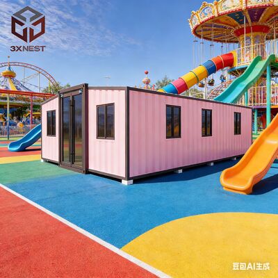 কাস্টমাইজড বেডরুম ৪০ ফুট নির্মিত বাসস্থান যা আধুনিক আরাম প্রদান করে ১ টি ৪০এইচকিউ শিপিং কন্টেইনারে ১ সেট স্থান এবং সম্পদ থাকতে পারে