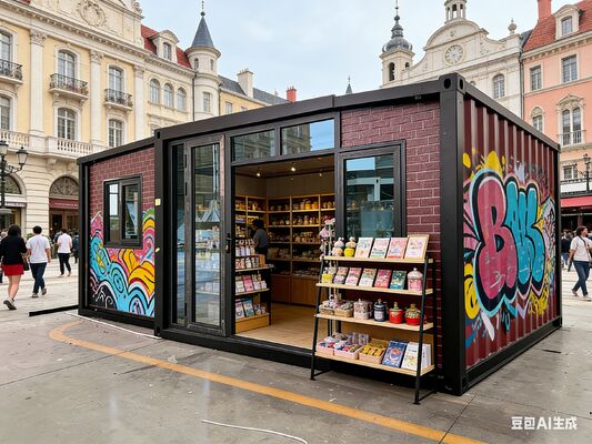 আগে থেকে একত্রিত উপাদান, ভাঁজযোগ্য ২০ ফুটের কন্টেইনার, অগ্নি-প্রতিরোধী উপকরণ এবং স্থান সাশ্রয়ী মডুলার স্টোরেজ