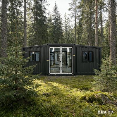 কাস্টমাইজযোগ্য টেরেস ফোল্ডেবল ২০ ফুট কন্টেইনার, সম্পূর্ণ গ্যালভানাইজড ফ্রেম এবং ইপিএস/পিইউ/রক উল স্যান্ডউইচ প্যানেল রুফ সহ