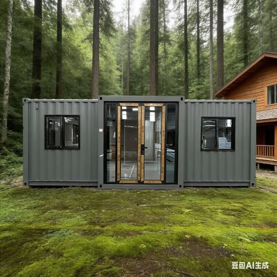 সম্পূর্ণ গ্যালভানাইজড ভাঁজযোগ্য ২০ ফুট কন্টেইনার, তাপ নিরোধক এবং শব্দ নিরোধক এবং ভূমিকম্প প্রতিরোধের স্তর ৮ সহ নমনীয় বসবাসের স্থানগুলির জন্য